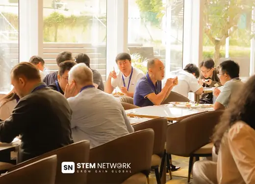 Delegates at the conference lunch - Materials Science, Nanotechnology, Catalysis & Chemical Engineering Conference 2025