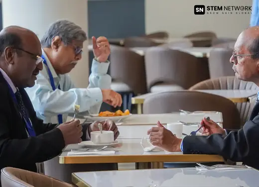 Delegates at the conference lunch - Materials Science, Nanotechnology, Catalysis & Chemical Engineering Conference 2025