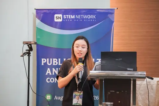 Speaker presenting - Public Health & Nursing Conference 2026