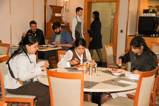 Delegates at the conference lunch - Plant Biology World Congress 2026